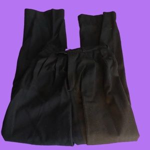 Black vintage slacks